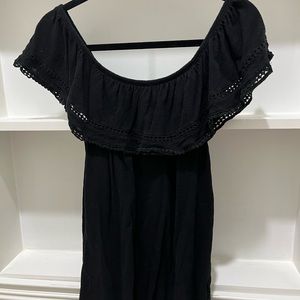 Old navy ruffle shirt, off the shoulder